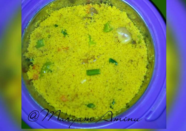 Recipe of Speedy Couscous with vegetables