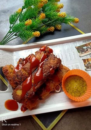 পটেটো গার্লিক পোহা কাবাব (potato garlic pha kebab recipe in Bengali) রেসিপির প্রধান ছবি