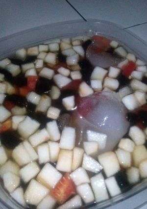 Foto resep Es buah soda