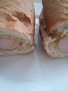 Hot dog Air Fryerben (3 perc) recept fotója
