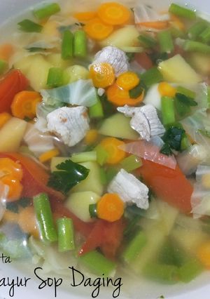 Foto resep Sayur Sop Daging