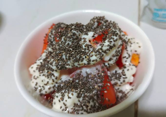 Yuk intip, Cara mudah bikin Salad Pepaya Sehat yang nikmat