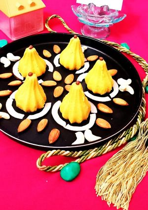 A picture of Besan Ke Modak.