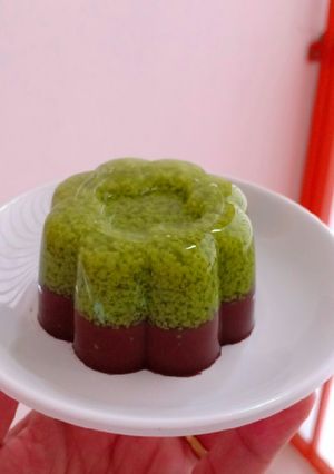 Foto resep Puding lumut coklat yyuummyy