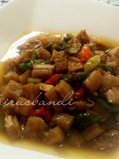 Foto resep Tumis Babat Lombok Ijo