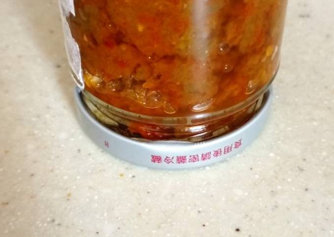 Sambal Merah Hijau ala me