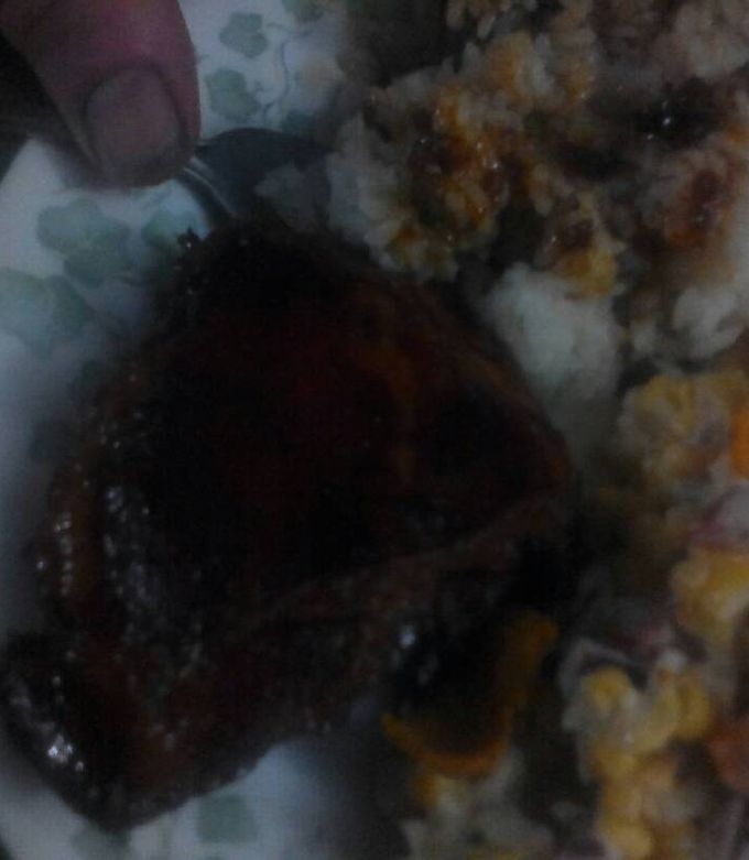 A picture of Chipotle honey glazed chicken.