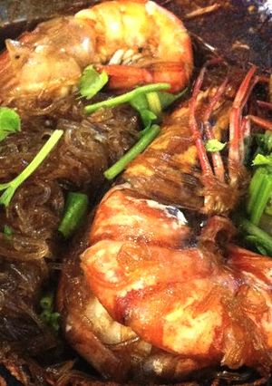 รูปของ กุ้งอบวุ้นเส้น