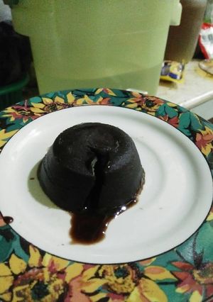 Foto resep Simple Chocolate Molten Cake (Kukus)