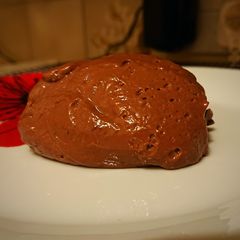 Homemade chocolate Danette A picture of Homemade chocolate Danette.