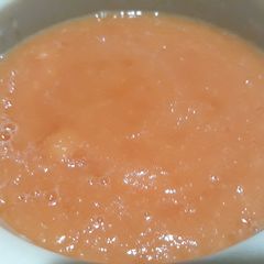 A picture of Paw paw puree.