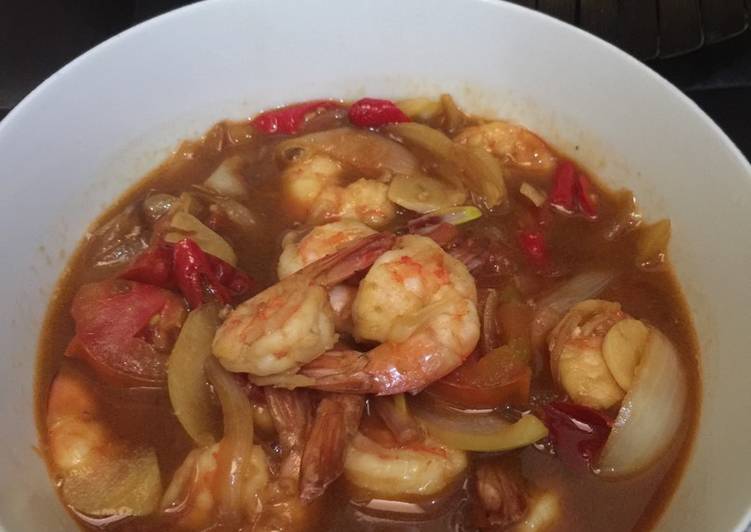 Bagaimana Membuat Udang masak kecap, Menggugah Selera