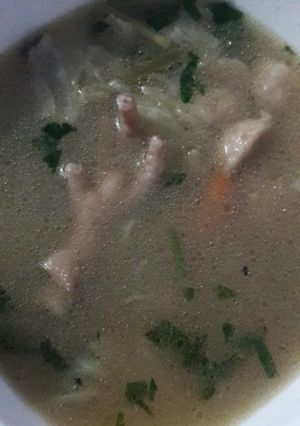 Foto resep Sop Ceker dan Baso daging