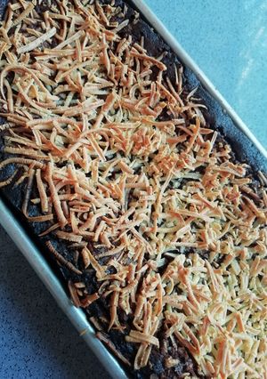 Foto resep Brownis Bakar Keju