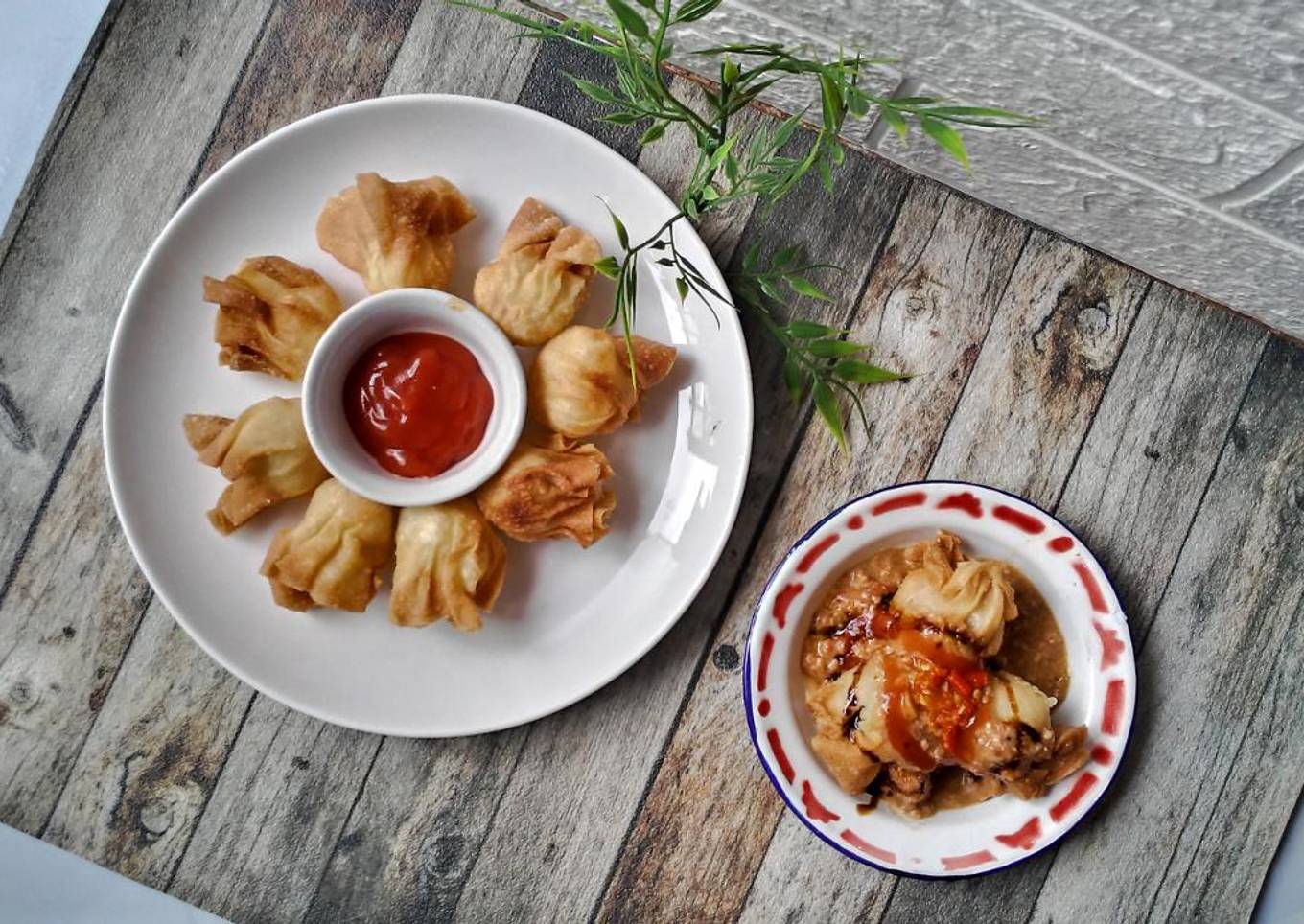 Batagor Ekspres dengan Kulit Dimsum