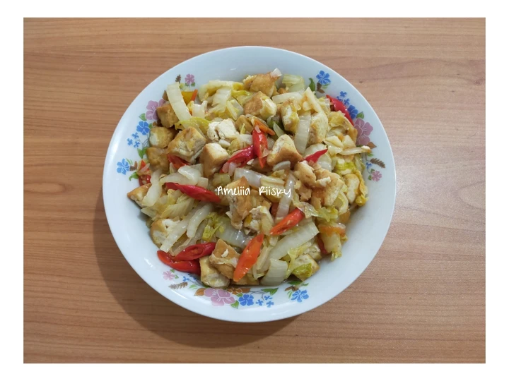 Langkah Mudah untuk Menyiapkan Resep Tumis Tahu Sawi Putih yang Uenak Anti Ribet, Sempurna