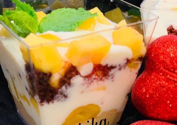 Recipe of Speedy Mango Ricotta Parfait