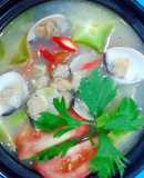 Canh nghêu nấu khế