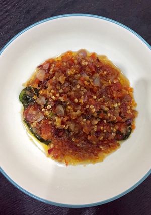 Foto resep Sambal Bawang ala Bu Rudy Surabaya