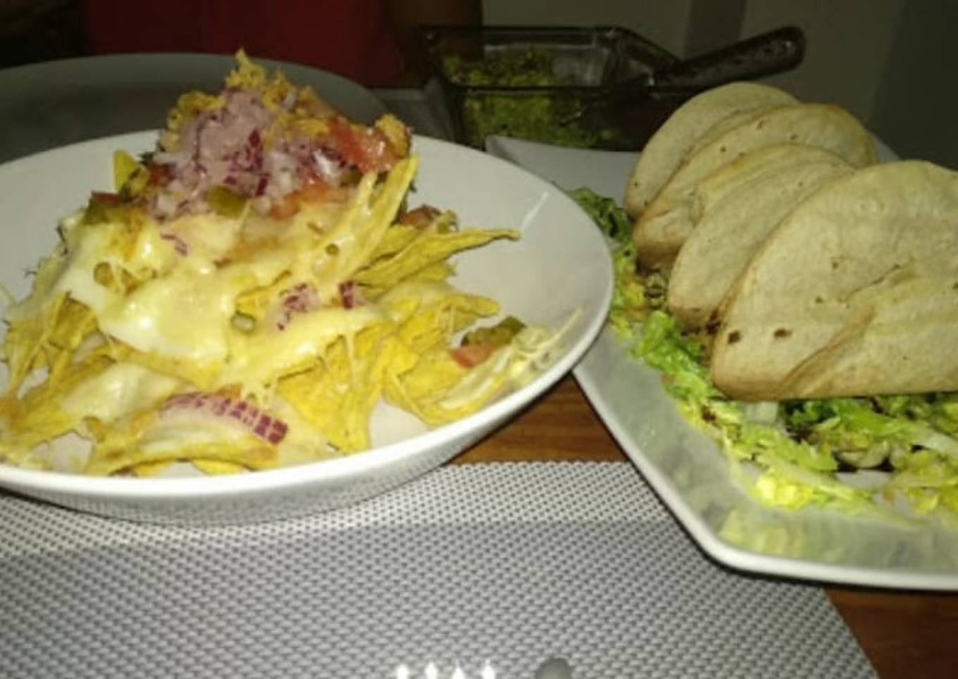 Nachos y tortitas