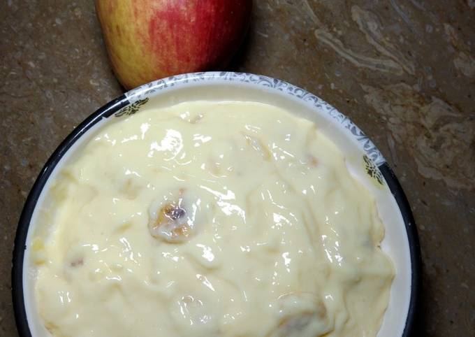 Steps to Make Quick Fruit Custard