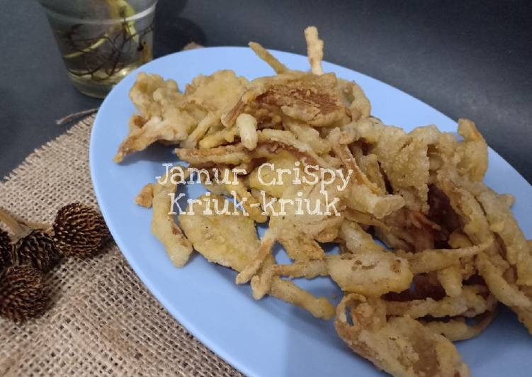 Resep Jamur Crispy Kriuk-Kriuk, Lezat Sekali