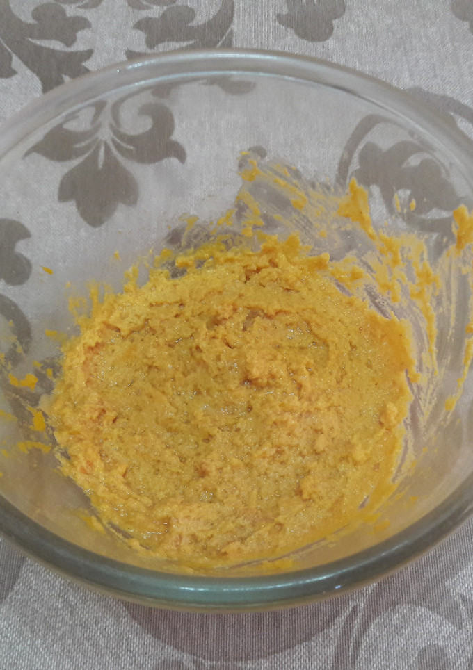 Una foto de Hummus de calabaza vegano