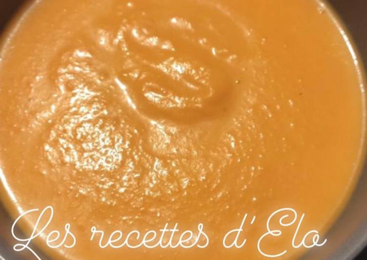 Soupe carotte / lait de coco au Cookeo