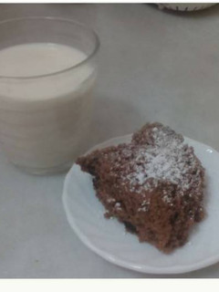 Una foto de Brownie de oreo al microondas