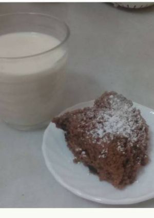 Una foto de Brownie de oreo al microondas