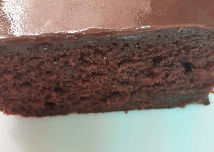 Recipe: Tasty MOIST CHOCOLATE CAKE,Cocoa Ganache 😊