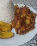 Pollo guisado