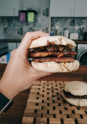 A picture of Burger bun.