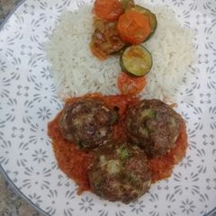 A picture of Grilled Meat balls.