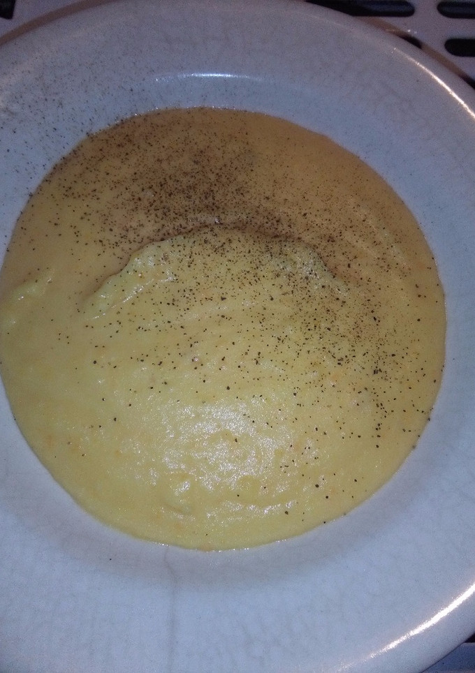 Una foto de Puré de calabaza