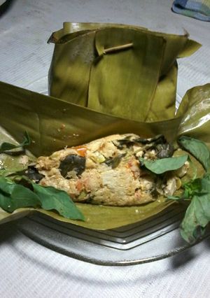 Foto resep Botok tahu udang