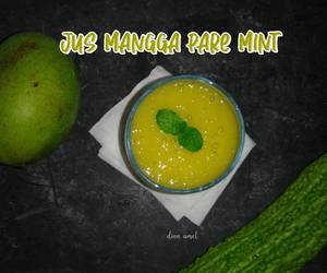 Cara Memasak Cepat Jus Mangga  Pare  Daun Mint Sedap