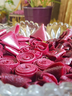عکسی از دستور لواشک زغال اخته (چرم میوه)