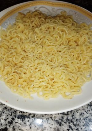 صورة لوصفة اندومي 😋