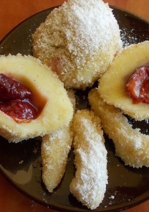 Tojás nélküli szilvás gombóc recept fotója