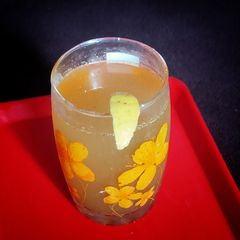 A picture of Jaljeera lemonade.