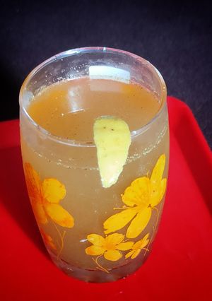 A picture of Jaljeera lemonade.