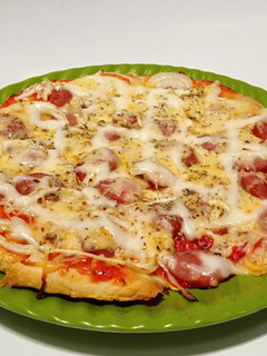 Foto resep Pizza Bolognese 🍕