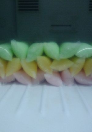 Foto resep Es Lilin Pelangi