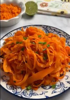 A picture of Asian-Style Carrot Salad.