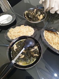 صورة لوصفة ملوخية ورز