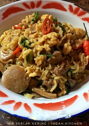 Foto resep Mie seblak kering