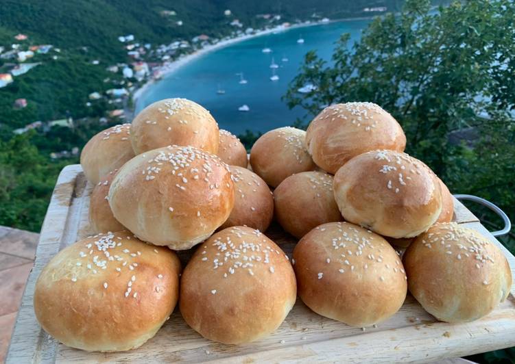 Recipe of Quick Brioche Burger Buns