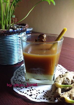 Foto resep Wedang susu jahe rempah
