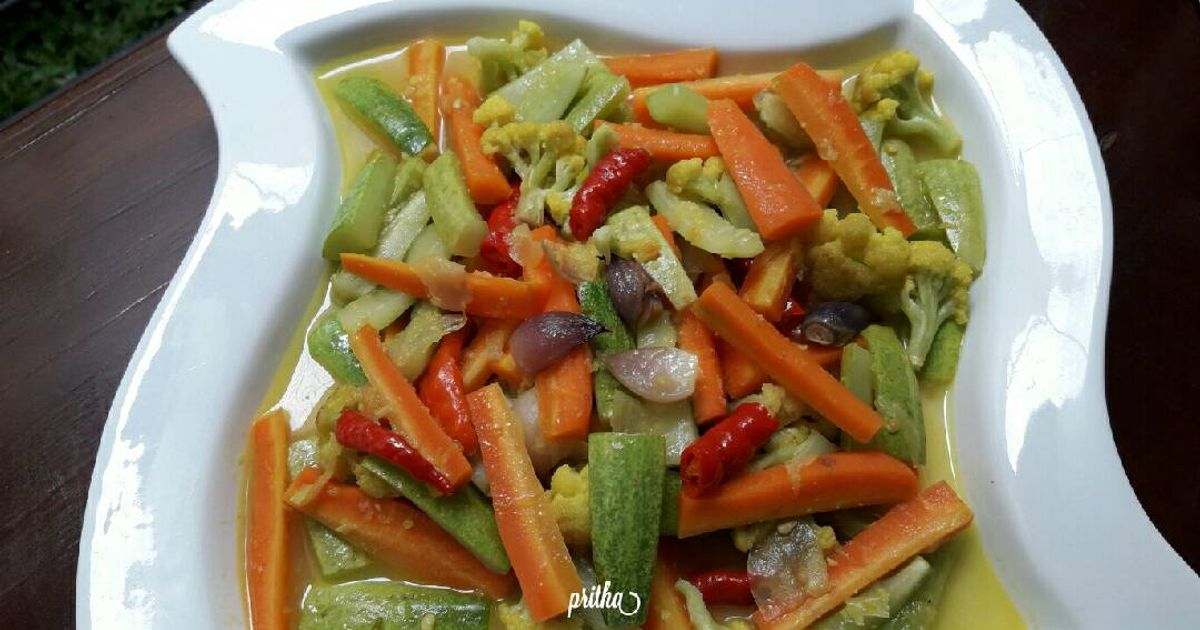Resep Acar Rampai oleh Pritha Pitaloka - Cookpad